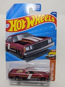 Hot Wheels 2025 HW HOT TRUCKS 80 EL CAMINO RED 4/10 - Picture 1 of 2