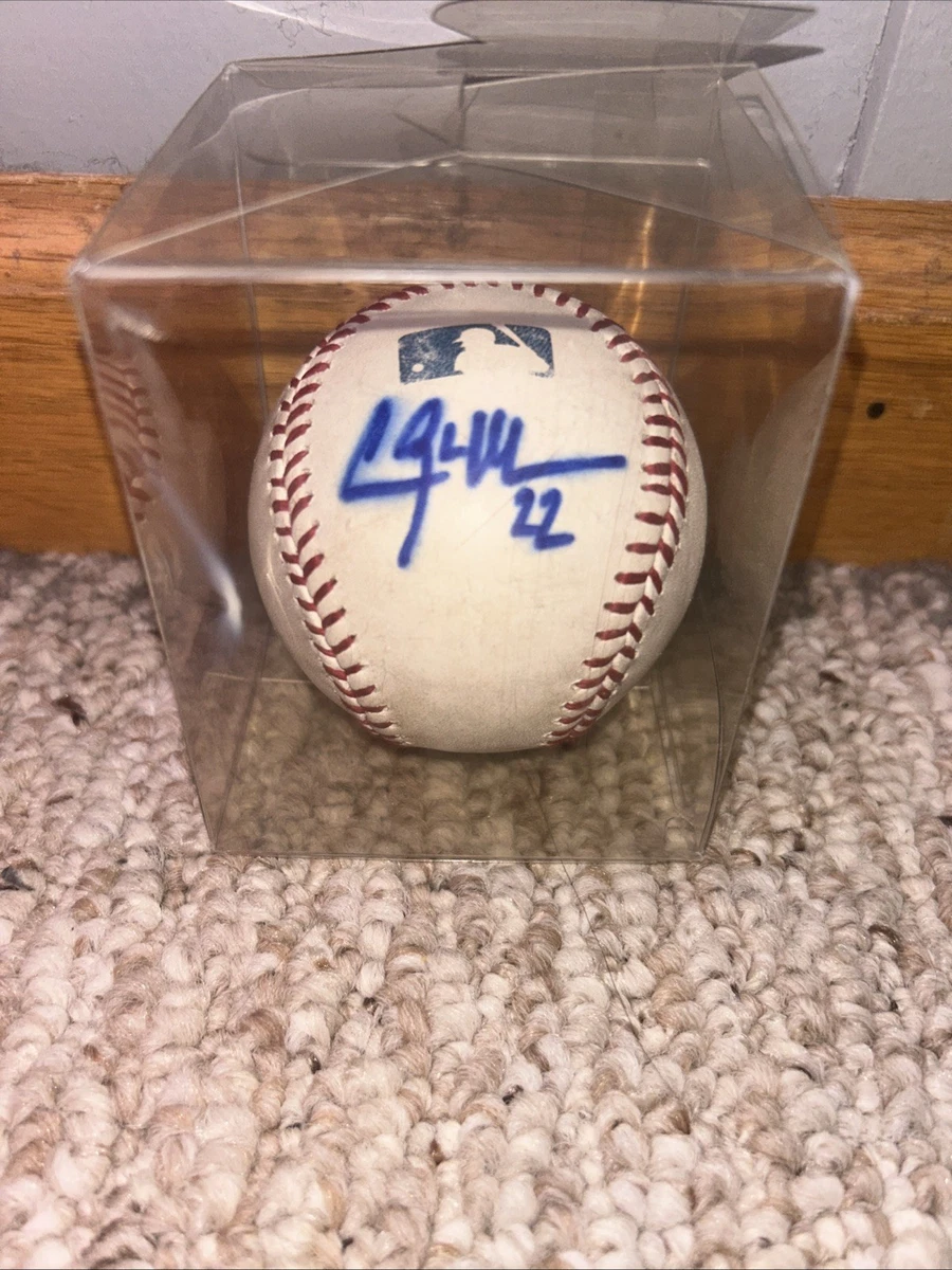 Clayton Kershaw サインボール（ホログラム有）、ボール用ケース