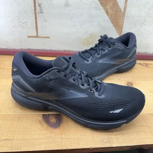 Brooks Ghost 15 Herren Größe 14 WIDE 2 E Triple Schwarz Laufschuhe 1103932E020 - Bild 1 von 9