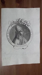 1775 Effigie/Ritratto di Papa Onorio IV Savelli Pontefice Romano - Picture 1 of 1