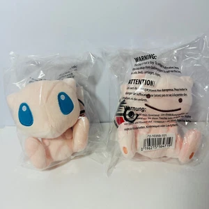 Pokemon Center Ditto als Mew & Pokemon Puppen Plüsch 6 Zoll Band Neu Set - Bild 1 von 7