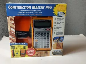 Calculator 4065 Construction Master Pro Advanced Construction Math industries - Picture 1 of 5