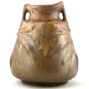 Antike Keramik VASE DENBAC mit VIERZON Steinzeug Art Deco 1920/30 Meteor/Karren... - Bild 1 von 11