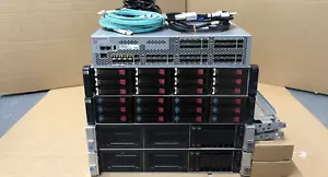 HP DL380 Gen9 v4 10Gbit iSCSI 19.2TB 56-Cores 256GB Gen9 Server San Solution - Picture 1 of 2