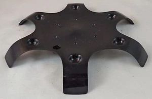 Unknown Wheels Gloss Black Custom Wheel Center Cap Caps (1) # 624 CAP - Picture 1 of 4