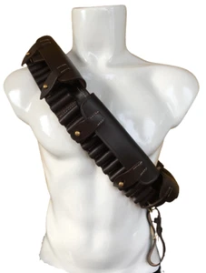 British Martini-Henry Bandolier P-1882 brown leather - Foto 1 di 6