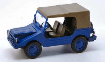 MODELLINO AUTO STATICO STARLINE DKW MUNGA 4 THW CLOSED BLU MODELLISMO SCALA 1:43 - Immagine 1 di 4