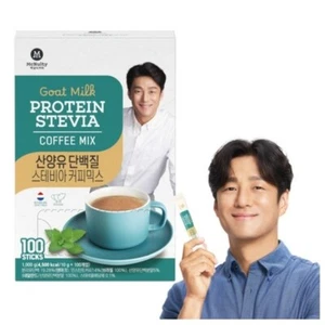 McNultyCoffee Goat Milk Protein Stevia Coffee Mix (10g x x 100Sticks) Zero Sugar - Picture 1 of 16