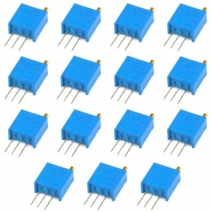 3296W Multi-turn Trimmer potentiometer 3296 Variable Resistor Kits 50R - 2M ohm - Picture 1 of 5