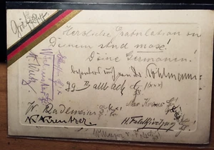 FAV Germania Nürnberg - Farbband / Karte - Studentika - Bild 1 von 2