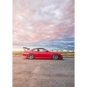 Nissan 240sx S14 Kouki High Resolution Car Poster #005 - Picture 1 of 14