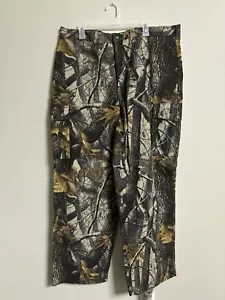 Woolrich Realtree Hardwoods Hunting Pant Size 42 Saddle Cloth Nylon Quiet Camo - Picture 1 of 8