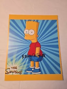 Foto 8x10 firmada personalmente autografiada por Bart Simpson de Nancy Cartwright - Imagen 1 de 3