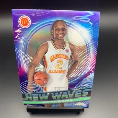 2023 Topps Chrome McDonalds #NW-15 Jadyn Donovan New Waves Duke Blue Devils - Image 1 of 2