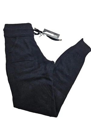 Pantalone Tuta 100% Puro Cashmere UNISEX Taglia M Nero Kasmir Cachemire Cashmere - Imagen 1 de 4