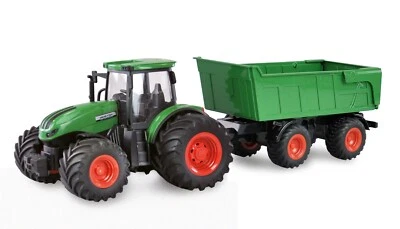 RC Traktor mit Kippanhänger, 1:24 mit Akku und Fernbedienung AMEWI 22635 - Bild 1 von 4