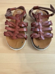 Wonder Nation Mädchen Gladiator Sandalen Braun Größe 1 - Bild 1 von 16