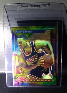 1993-94 Topps Finest Kevin Edwards #153 Basketball Card - Picture 1 of 2
