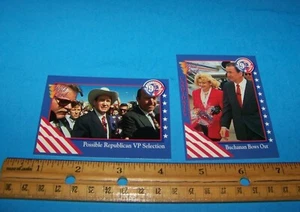 Election Political Collectors Cards  "Decision 1992"  Pat Buchanan  - Picture 1 of 2
