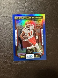 Puntuación 2023 Márquez Valdés-Scantling #123 prueba de artista/35 Kansas City Chiefs - Imagen 1 de 2