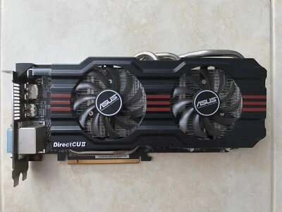 Scheda Video Asus HD7870 DC2 2Gb DirectCU II V2 Malfunzionamento NO DRIVER - Immagine 1 di 4