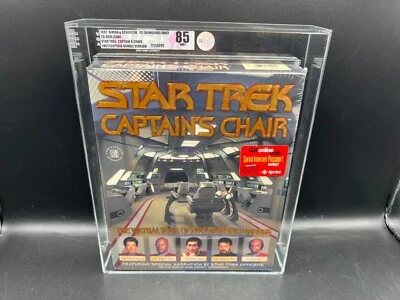 1997 Star Trek: Captain's Chair PC Big Box VGA 85 FACTORY SEALED MINT WATA - Image 1 of 4