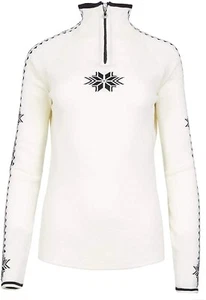 Dale of Norway Geilo Women's Sweater in Off White w/ Black - New w/original Tags - Picture 1 of 4