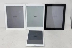 Lot of 4 Apple iPad Air Mini MC755LL/A MC979LL/A MFS532LL/A MGNV2LL/A 101624M14 - Picture 1 of 6