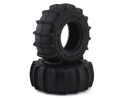 JConcepts Animal Short Course Tires (2) (Yellow) [JCO3154-00] - Image 1 of 2