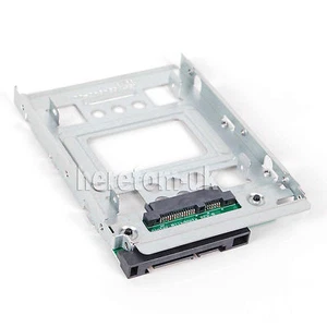 HP 2.5 SSD to 3.5 SATA Adapter Converter Tray SAS HDD Brackets Bay 654540-001 - Picture 1 of 9