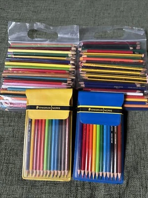 Staedtler Berol Colour Pencil Bundle 150+ Used O356 - Image 1 of 4