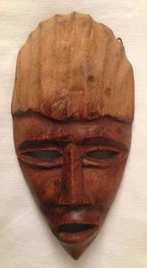 Maske aus Holz 29 cm x 14,3 cm - Bild 1 von 5
