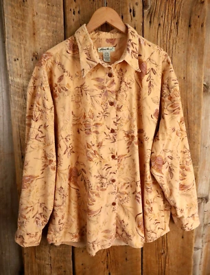 Blusa Camisa Pana Eddie Bauer Talla XXL Foto 1 de 4
