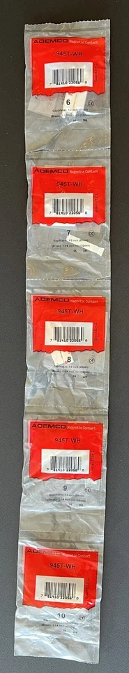 Honeywell Ademco 945T-WH Magnetic Contact Sensor- 3-Pack - Brand New Sealed! - Image 1 of 4