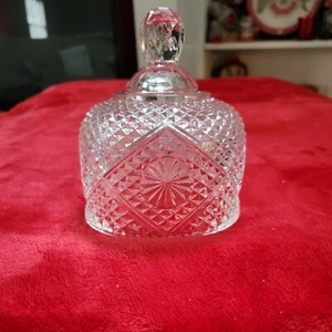 Fostoria Avon Corte Diamante SOLO CÚPULA Cubierta Mantequilla Queso Bola Guardián Tapa Años 70 - Imagen 1 de 4