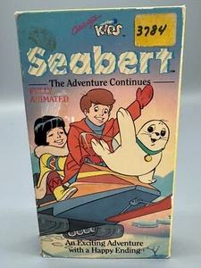 VTG VHS Rare Seabert The Adventrue Continues exciting adventure - Foto 1 di 2