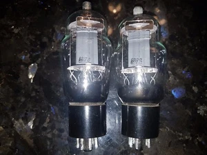Neu Militär abgestimmtes Paar 6P7S = 6BG6G ~ G807 ~ 6L6G Foton Röhren 70er Neu im Karton - Bild 1 von 1