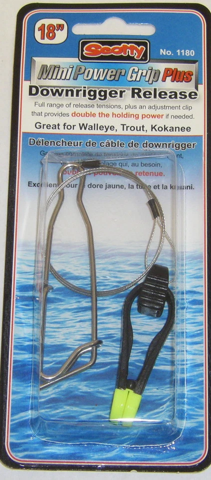 Scotty 18" Mini Power Grip Plus Downrigger Release Trolling #1180 Foto 1 de 1