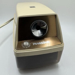 PANASONIC Electric Pencil Sharpener Model No. KP-8A TESTED Made in Japan - Picture 1 of 13