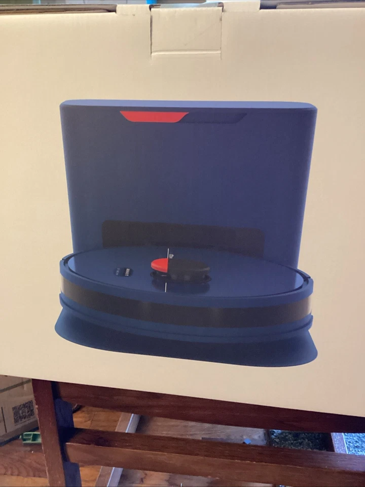 NUEVO EN CAJA Robot aspirador y fregona autovaciable Dustin, con base de 100 días y WiFi Foto 1 de 4