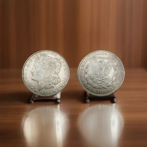 1921-S Morgan Silber Dollar - Last Year Issue - 90% Silber - XF Original Coin - Bild 1 von 3