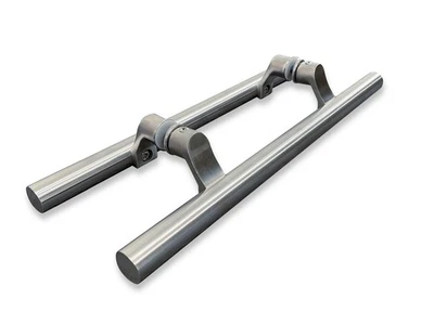 Porta de aço inoxidável estilo escada dupla face deslocamento pós-montagem NHN... - Imagem 1 de 4