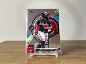 Michael Harris II 2023 Topps Finest #34 Chrome Rookie Atlanta Braves - Bild 1 von 2