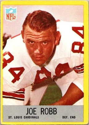 1967 Philadelphia #162 Joe Robb football card 5GGG - Image 1 of 2