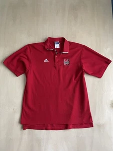 Adidas Team Tag 1990s Nebraska Huskers Poloshirt Kurzarm Größe Large L - Bild 1 von 5