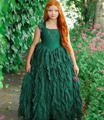 Vestido Dollcake Vintage Diamante In The Rough Verde Espumoso Talla 7 Foto 1 de 4