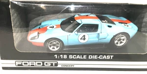 1:18 FORD GT CONCEPT #4 (Gulf Livery) Die Cast Car Beanstalk Group New SH5 - Picture 1 of 3