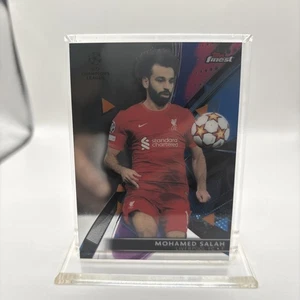 Mohamed Salah 2022 Topps Finest UEFA Champions League Liverpool #24 - Picture 1 of 4