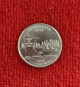 Minnesota State Quarter 2005 ottimo - Foto 1 di 3