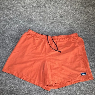 LL Bean Clásico Exterior Bañador Pantalones Cortos 503782 Malla Forrado Naranja Hombres 2XL Foto 1 de 4